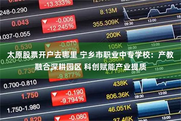 太原股票开户去哪里 宁乡市职业中专学校：产教融合深耕园区 科创赋能产业提质
